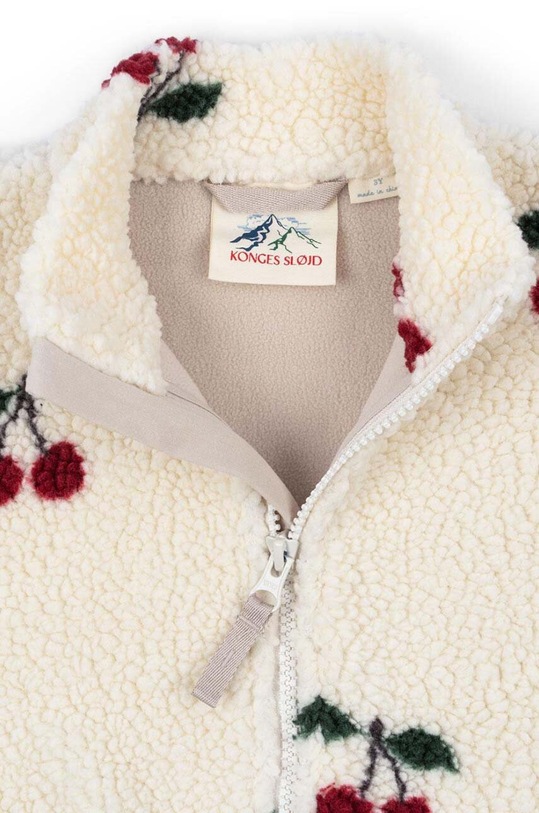 Dětská bunda Konges Sløjd JODY TEDDY JACKET GRS béžová KS101242