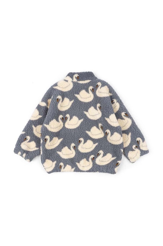 CHLAPEC Dětská bunda Konges Sløjd JODY TEDDY JACKET GRS KS101242 modrá