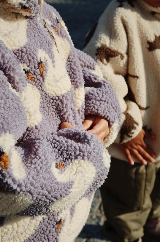 Dětská bunda Konges Sløjd JODY TEDDY JACKET GRS KS101242