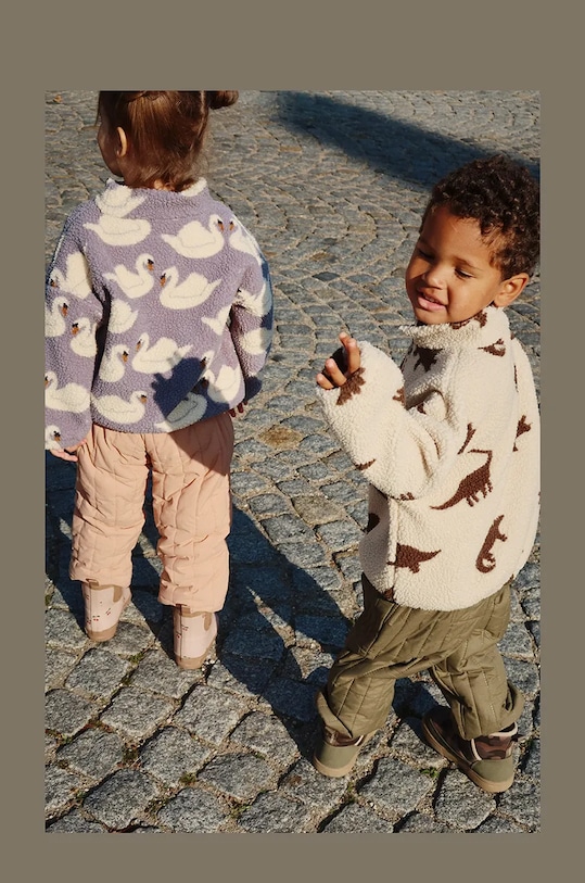 Παιδικό μπουφάν Konges Sløjd JODY TEDDY JACKET GRS KS101242