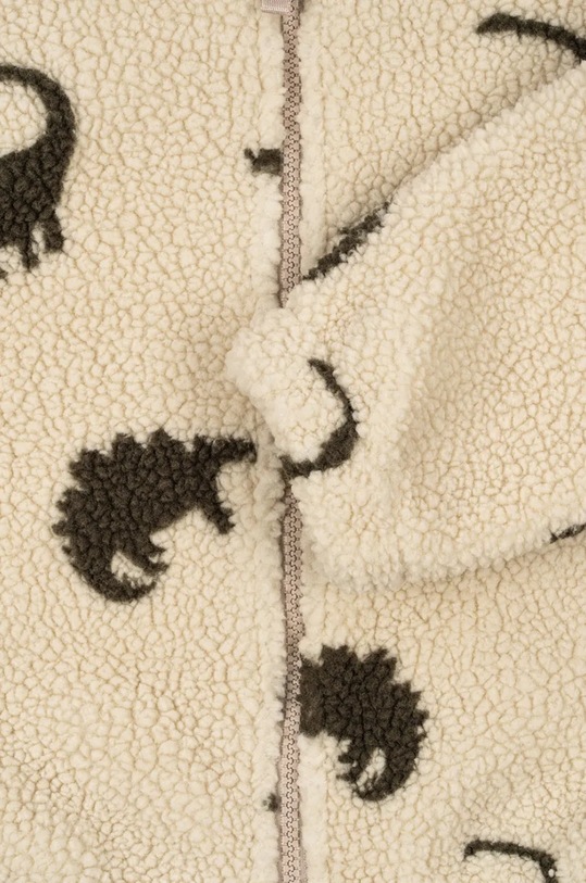 Παιδικό μπουφάν Konges Sløjd JODY TEDDY JACKET GRS πράσινο KS101242