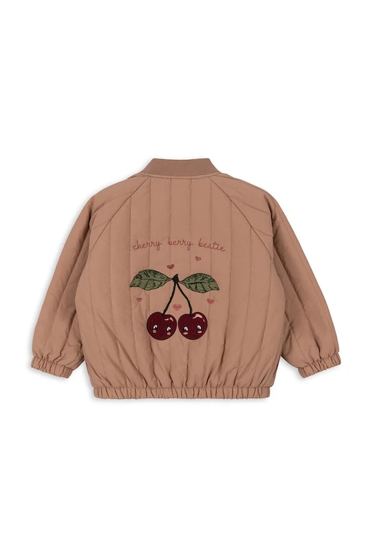 Детско яке бомбър Konges Sløjd JUNO BOMBER JACKET KS101245 розов AW24