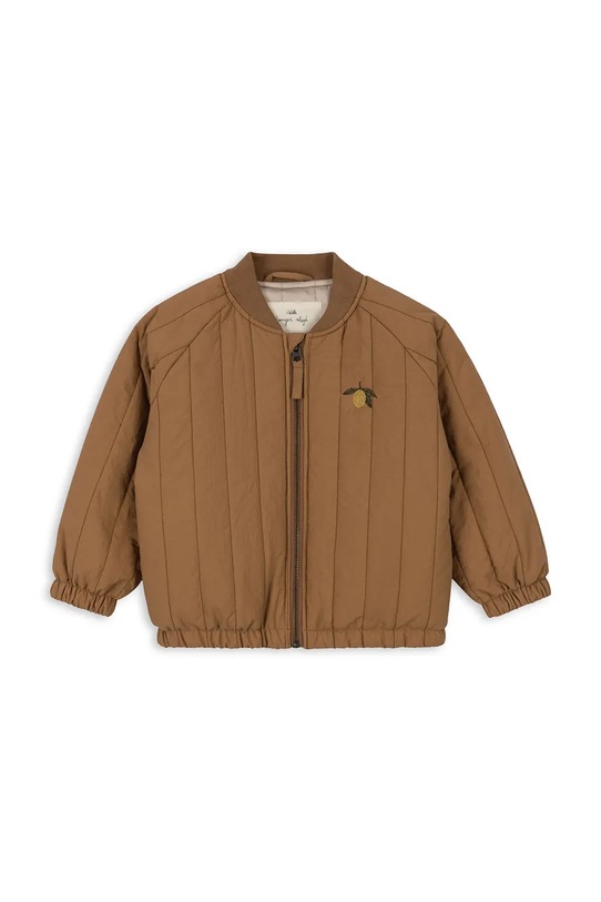 Dětská bomber bunda Konges Sløjd JUNO BOMBER JACKET KS101245 hnědá AW24