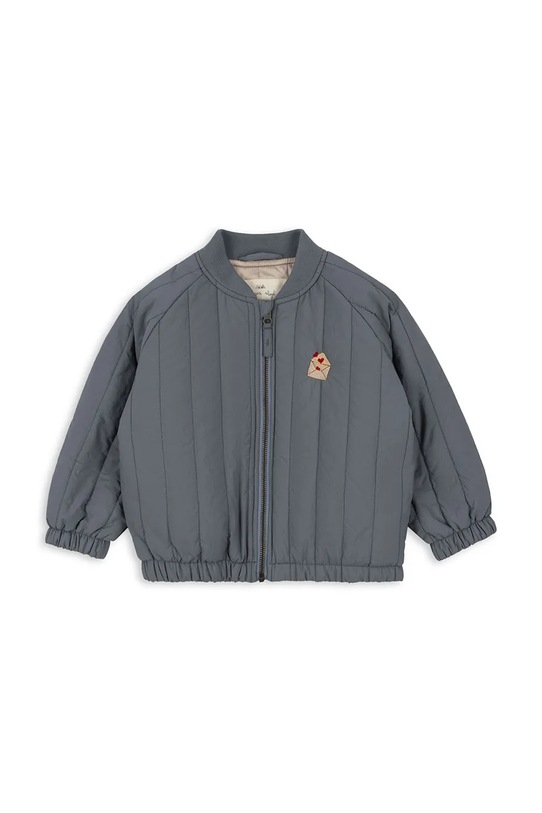 Chłopiec Konges Sløjd kurtka bomber dziecięca JUNO BOMBER JACKET KS101245 niebieski