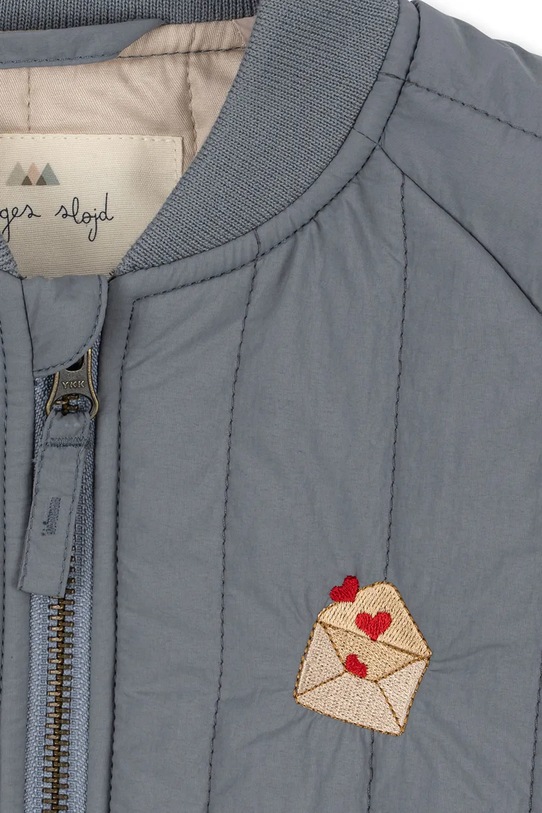 Konges Sløjd kurtka bomber dziecięca JUNO BOMBER JACKET niebieski KS101245