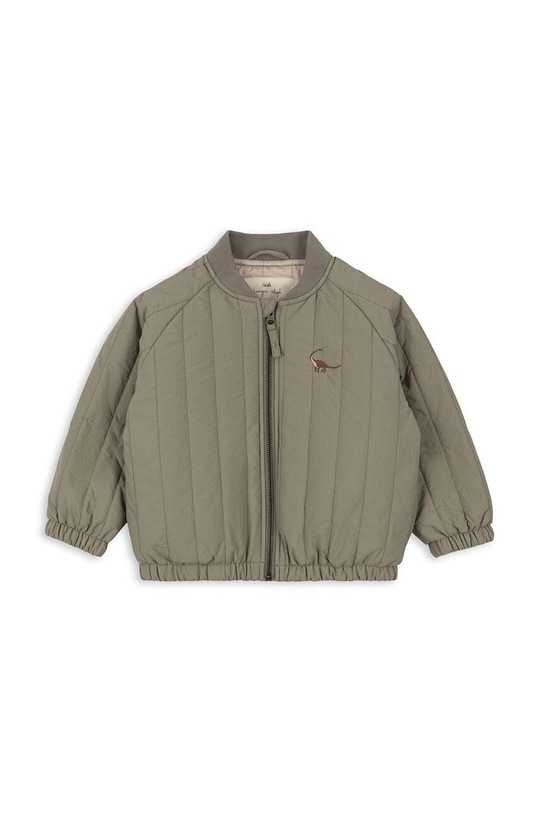 Dječja bomber jakna Konges Sløjd JUNO BOMBER JACKET KS101245 zelena AW24