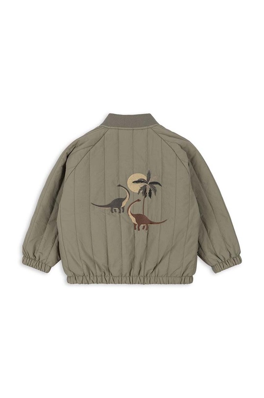 Dječja bomber jakna Konges Sløjd JUNO BOMBER JACKET za prijelazno razdoblje zelena KS101245