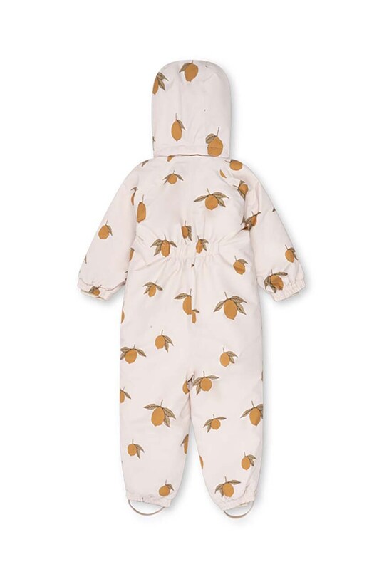 CHLAPEC Dětská zimní kombinéza Konges Sløjd NOHR SNOWSUIT PRINT KS101277 béžová