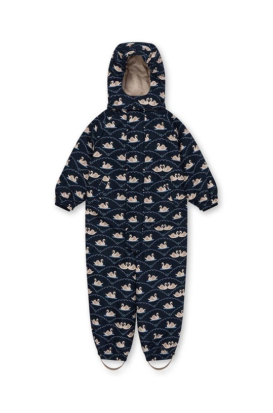Dětská zimní kombinéza Konges Sløjd NOHR SNOWSUIT PRINT KS101277 zelená AW24