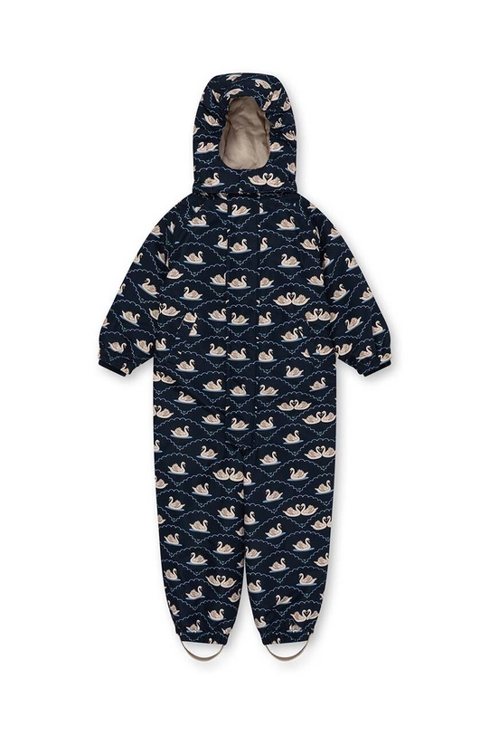 Konges Sløjd kombinezon zimowy dziecięcy NOHR SNOWSUIT PRINT KS101277 zielony AW24