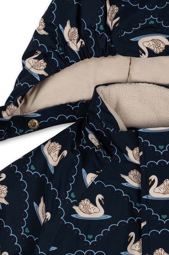 Dětská zimní kombinéza Konges Sløjd NOHR SNOWSUIT PRINT zelená KS101277