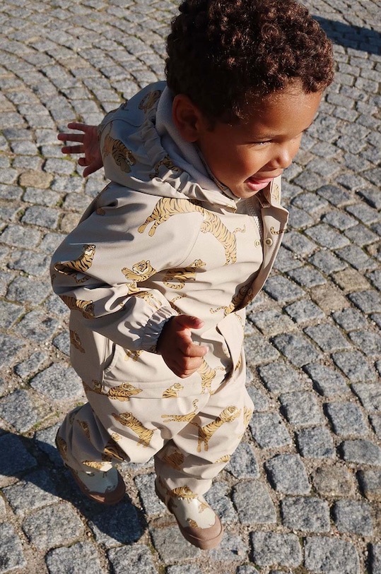 Konges Sløjd komplet dziecięcy RAINY PALME SET pozostałe brązowy KS101286