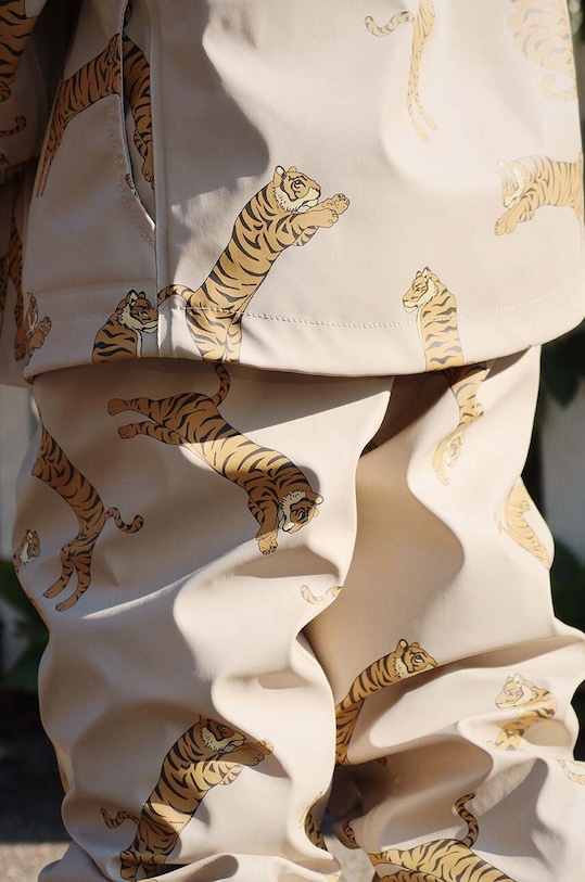 Konges Sløjd komplet dziecięcy RAINY PALME SET KS101286 brązowy