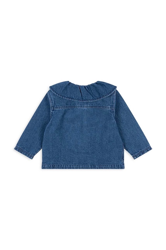Dětská riflová bunda Konges Sløjd MAGOT DENIM SHIRT GOTS KS101582 modrá AW24