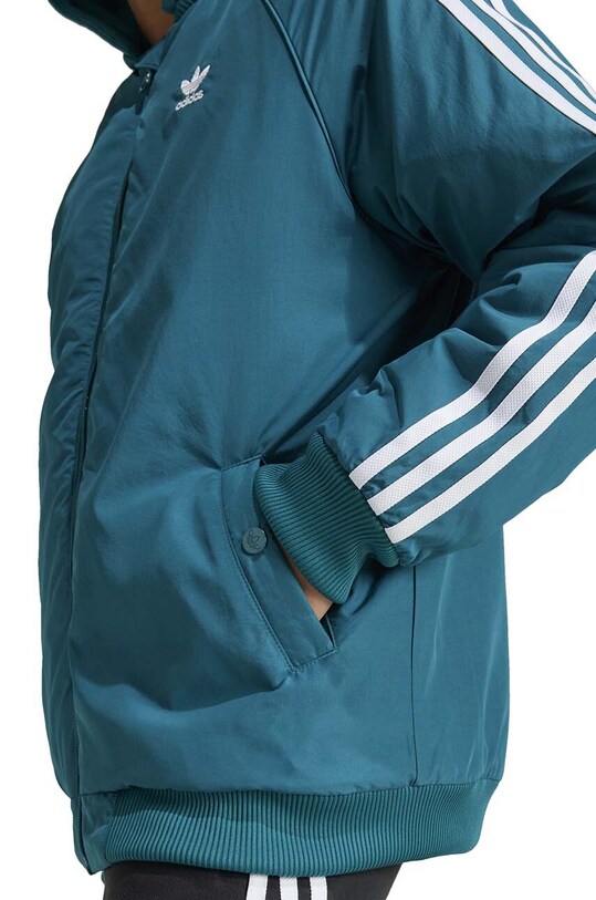 Дитяча куртка-бомбер adidas Originals BOMBERACKET IY0015 бірюзовий