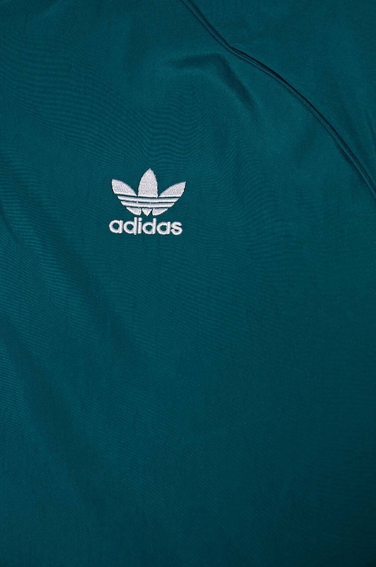 adidas Originals kurtka bomber dziecięca BOMBERACKET turkusowy IY0015