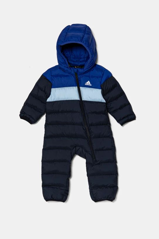 Dječji kombinezon adidas I SNOWSUIT s kapuljačom mornarsko plava IV9513