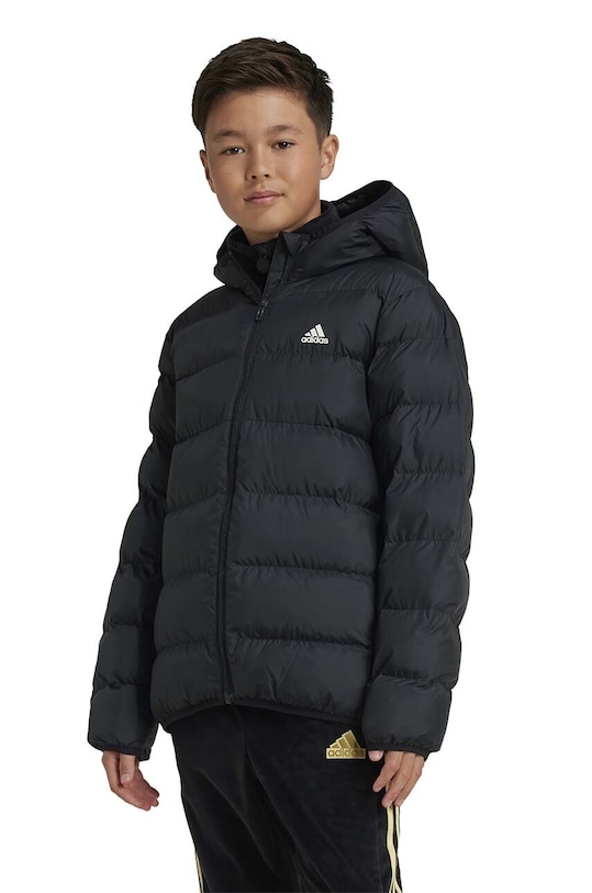 adidas kurtka dziecięca J SDKT pozostałe czarny IV9505