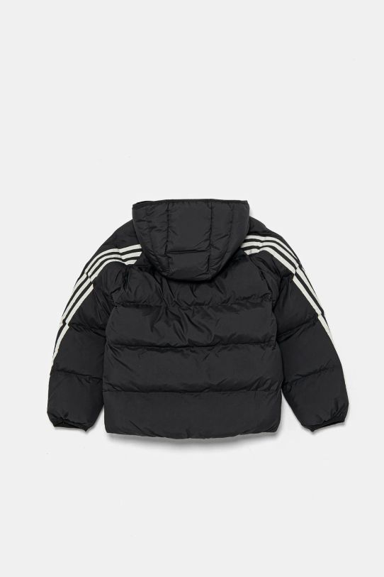 Detská bunda adidas LK DY MMKT IV9653 sivá AW24