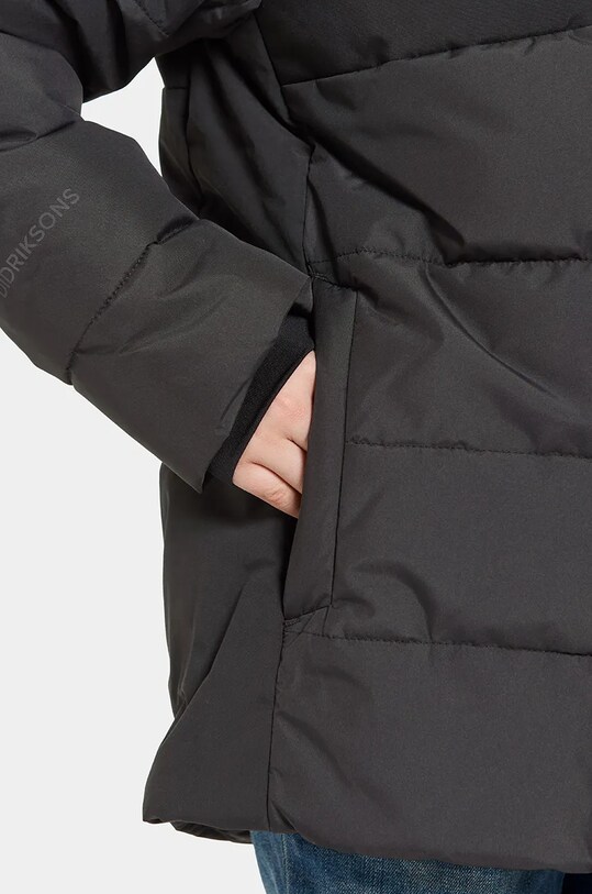 Didriksons kurtka dziecięca RYOLIT KIDS JACKET 504941 czarny