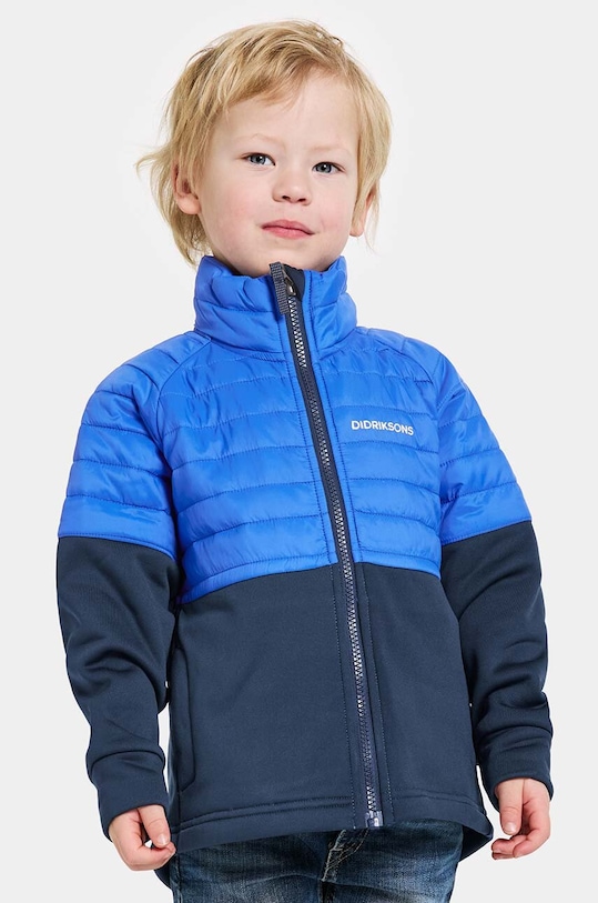 Dětská bunda Didriksons FILUR HYBRID JKT s podšívkou modrá 505511