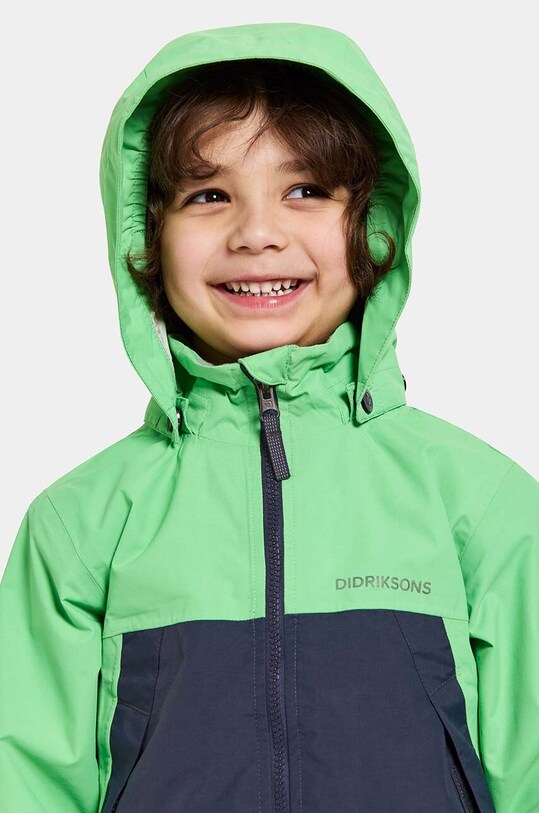 Дитяча куртка Didriksons BLADET KIDS JKT зелений 505476