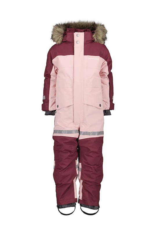 Dječji zimski kombinezon Didriksons BJÄRVEN KDS COVER 505466 roza AW24