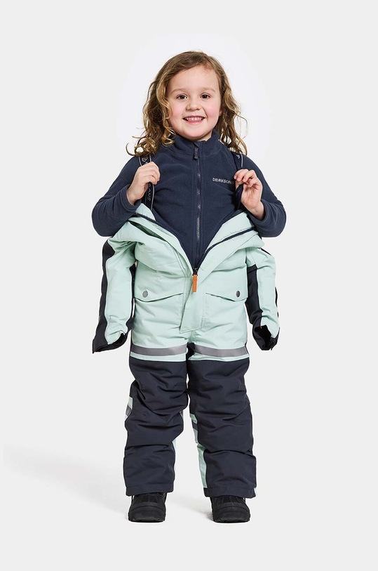 Dječji zimski kombinezon Didriksons BJÄRVEN KDS COVER zelena 505466