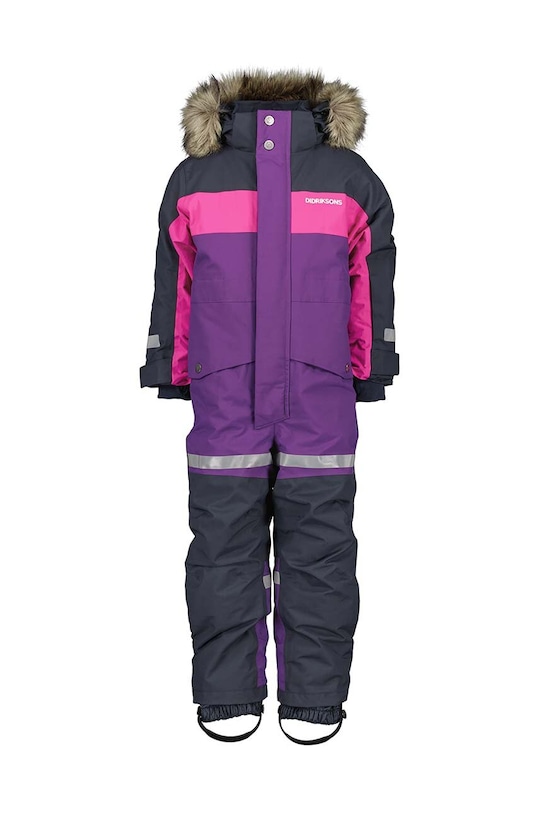 Dětská zimní kombinéza Didriksons BJÄRVEN KDS COVER 505466 fialová AW24