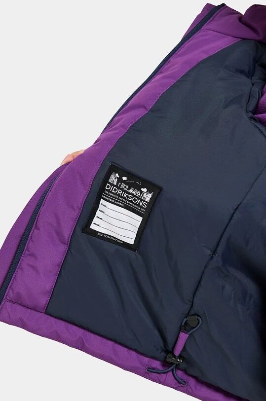 Дитяча куртка Didriksons TALVI KIDS JKT 505474 фіолетовий