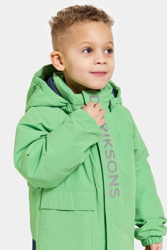 Didriksons kurtka dziecięca TALVI KIDS JKT 505474 zielony