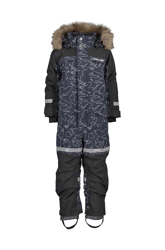 Didriksons salopete de iarna pentru copii BJÄRVEN KDS COV SE 505463 burgundia AW24