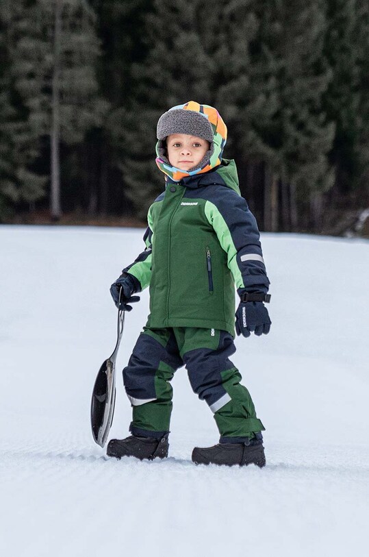 Dětská bunda Didriksons NEPTUN KIDS JKT zelená 505472