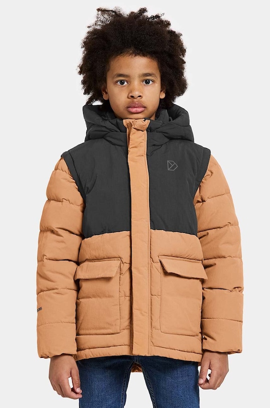 Otroška jakna Didriksons GRANITE KIDS JKT Drugo rjava 505390