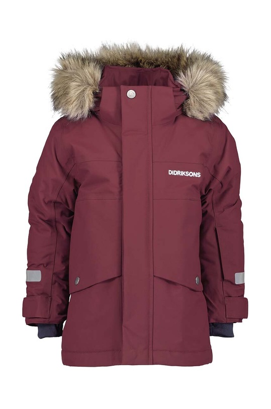 Dětská bunda Didriksons BJÄRVEN KIDS PARKA 505470 burgundské AW24