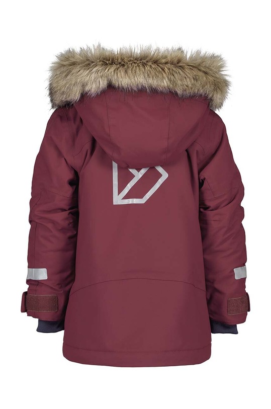 CHLAPEC Dětská bunda Didriksons BJÄRVEN KIDS PARKA 505470 burgundské
