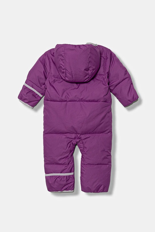Columbia kombinezon puchowy niemowlęcy Snuggly Bunny Bunting 2088791 fioletowy AW25