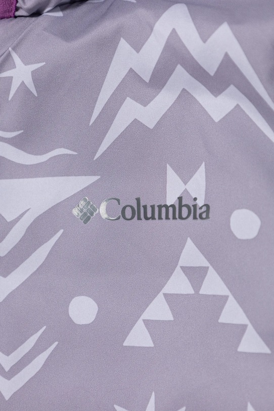 Columbia kombinezon niemowlęcy Powder Lite Reversible Bunting 2088751 fioletowy