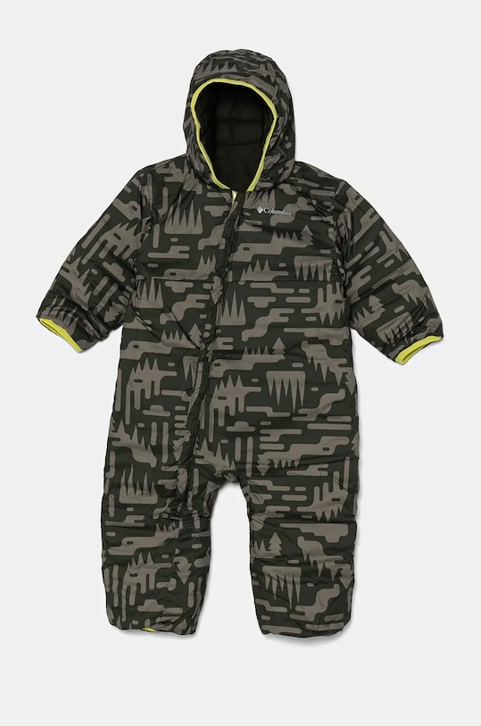 Комбінезон для немовлят Columbia Powder Lite Reversible Bunting 2088751 зелений AW24