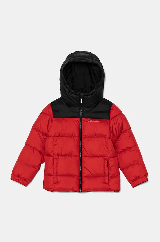Bunda Columbia Puffect s podšívkou červená 2096272