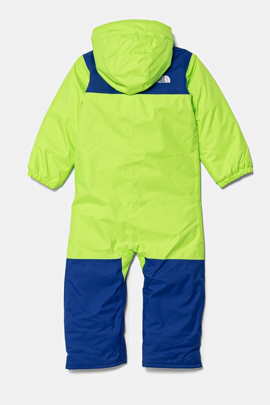 The North Face tuta neonato BABFREEDOM SNOW SUIT NF0A7UNAD6S1 verde AW24