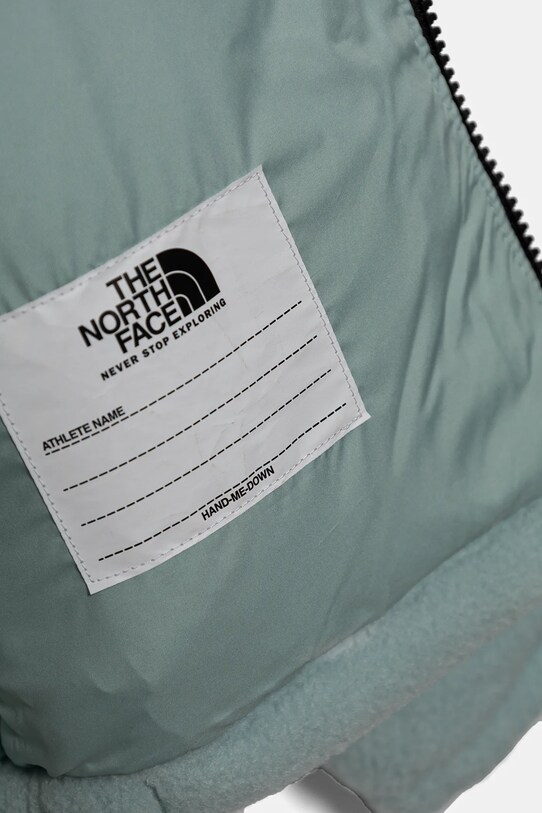 Chlapec Detská páperová bunda The North Face KID 1996 RETRO NUPTSE JACKET NF0A82TS1OC1 tyrkysová