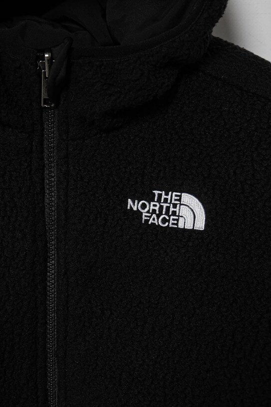 Dječja dvostrana jakna The North Face REVERSIBLE SHASTA F/Z HOODED JACKET NF0A88TP4EI1 crna
