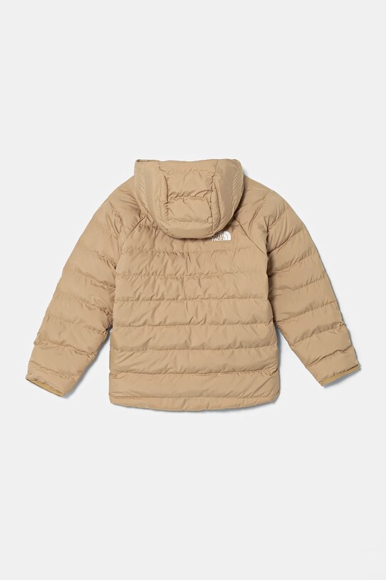 The North Face geaca reversibila pentru copii REVERSIBLE PERRITO HOODED JACKET galben NF0A88TWLK51
