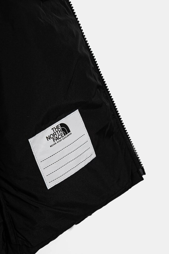 Detská páperová bunda The North Face NORTH DOWN HOODED JACKET čierna NF0A88TXJK31