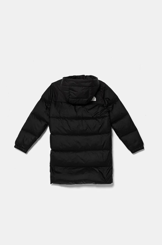 The North Face kurtka puchowa dziecięca TEEN NUPTSE LONG PARKA NF0A88UFJK31 czarny AW24