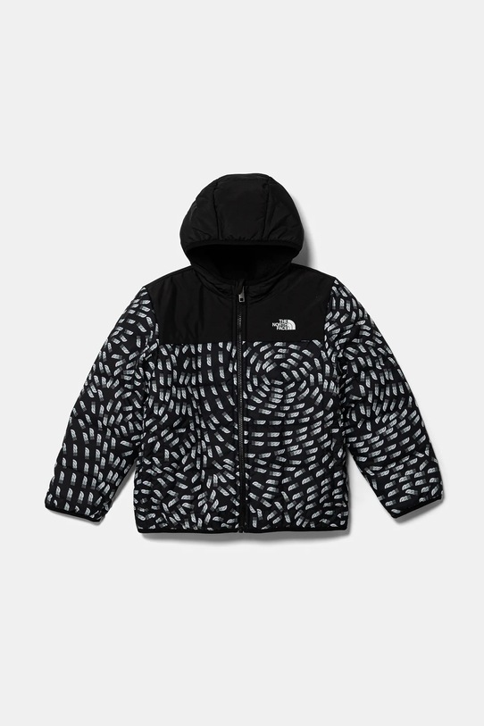 Детско яке с две лица The North Face REVERSIBLE SHASTA F/Z HOODED JACKE лека изолация черен NF0A88VH4EI1