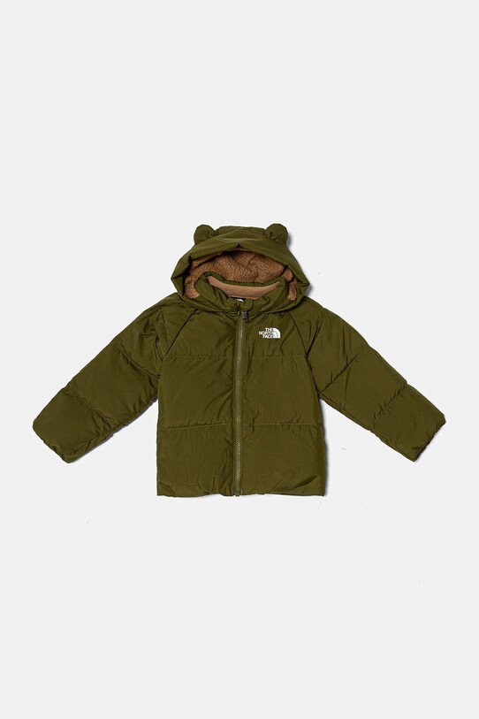The North Face kurtka puchowa niemowlęca BABNORTH DOWN FLEECE LINED JACKET pozostałe zielony NF0A88W2PIB1