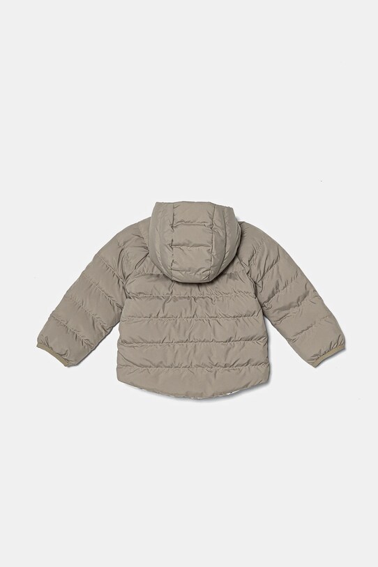 Chłopiec The North Face kurtka niemowlęca dwustronna BABREVERSIBLE PERRITO HOODED JACKET NF0A88W31I41 szary