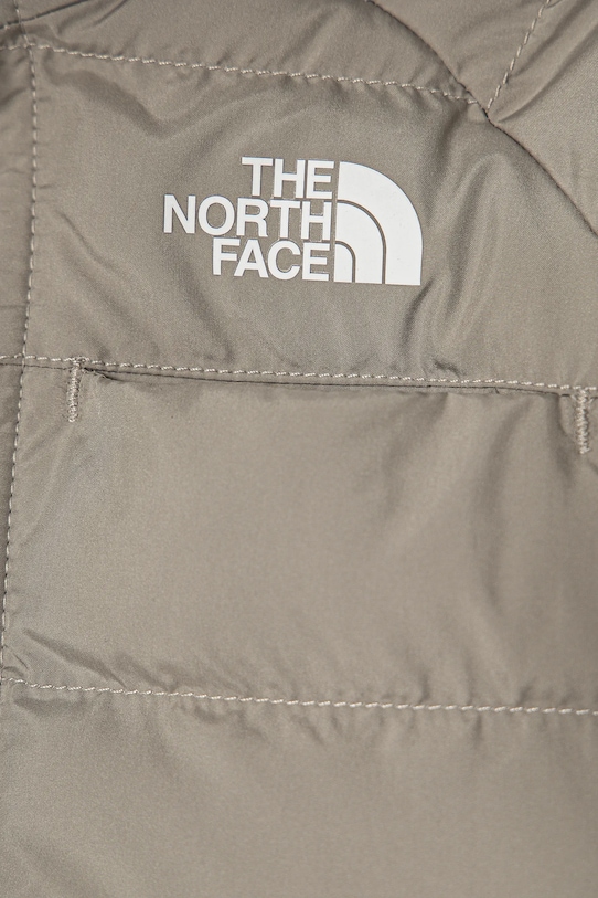 The North Face kurtka niemowlęca dwustronna BABREVERSIBLE PERRITO HOODED JACKET NF0A88W31I41 szary